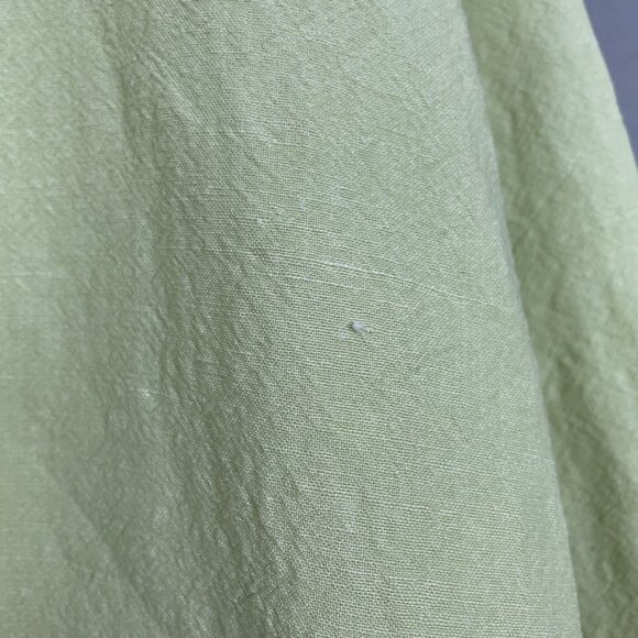 Eileen Fisher Top Long Sleeve Button-Up Pocket Single Pocket Pale Lime Green 2X - Picture 11 of 16